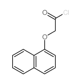 2-(萘-1-基氧基)乙酰氯结构式