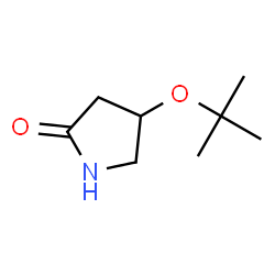 2-Pyrrolidinone,4-(1,1-dimethylethoxy)-(9CI) Structure