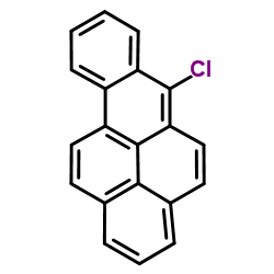 6-Chlorobenzo[pqr]tetraphene结构式