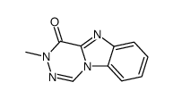 as-Triazino[4,5-a]benzimidazol-4(3H)-one,3-methyl-(8CI)结构式