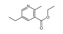 ethyl 5-ethyl-2-methylpyridine-3-carboxylate Structure