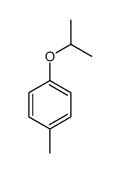 1-methyl-4-propan-2-yloxybenzene结构式