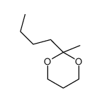 2-butyl-2-methyl-1,3-dioxane结构式