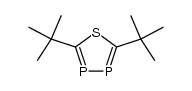 2,5-Di-tert-butyl-1,3,4-thiadiphosphol Structure