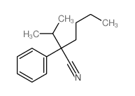 Benzeneacetonitrile, a-butyl-a-(1-methylethyl)-结构式