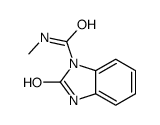 (9ci)-2,3-二氢-n-甲基-2-氧代-1H-苯并咪唑-1-羧酰胺结构式