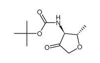 L-erythro-2-Pentulose, 1,4-anhydro-3,5-dideoxy-3-[[(1,1- Structure