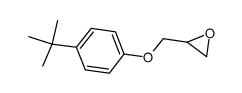 对叔丁基苯基缩水甘油醚结构式