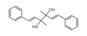 3,4-dimethyl-1,6-diphenyl-hexa-1,5-diene-3,4-diol结构式