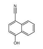 2-Cyano-4-hydroxynaphthalene结构式