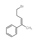 5-bromopent-2-en-2-ylbenzene Structure