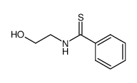 N-(2-hydroxyethyl)thiobenzamide结构式