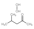 2-Pentanone, 4-methyl-, peroxide Structure