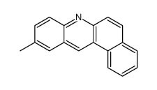 10-Methylbenz[a]acridine结构式
