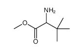 2-氨基-3,3-二甲基丁酸甲酯结构式