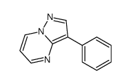 3-苯基吡唑并[1,5-a]嘧啶结构式