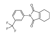 2-[3-(trifluoromethyl)phenyl]-4,5,6,7-tetrahydroisoindole-1,3-dione结构式