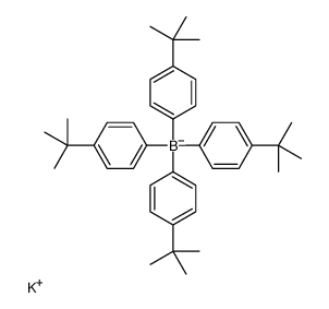 potassium tetrakis(4-tert-butylphenyl)borate Structure