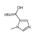 1-Methyl-1H-imidazole-5-carboxamide结构式