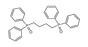 1,4-bis(diphenylphosphinyl)butane结构式