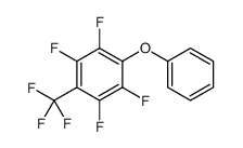 1,2,4,5-tetrafluoro-3-phenoxy-6-(trifluoromethyl)benzene结构式