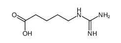 delta-guanidinovaleric acid Structure