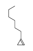 1-hexylcyclopropene Structure