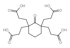 2-氧代环己烷-1,1,3,3-四丙酸结构式