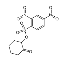 2-oxocyclohexyl 2,4-dinitrobenzenesulfonate Structure