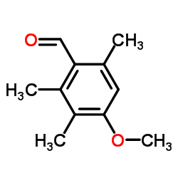 4-甲氧基-2,3,6-三甲基苯甲醛结构式