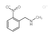 N-methyl-1-(2-nitrophenyl)methanamine Structure