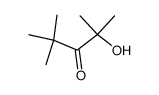 2-hydroxy-2,4,4-trimethyl-3-pentanone结构式