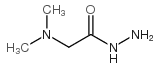 2-(dimethylamino)acetohydrazide Structure