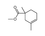 methyl 1,3-dimethylcyclohex-3-ene-1-carboxylate结构式
