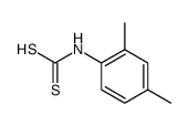 (2,4-dimethyl-phenyl)-dithiocarbamic acid Structure