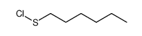 hexane-1-sulphenyl chloride结构式