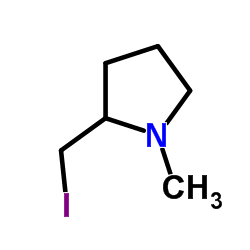 2-(Iodomethyl)-1-methylpyrrolidine结构式