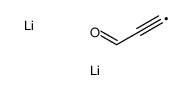 Lithium prop-1-ynyllithium 3-oxide Structure