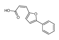 3-(5-PHENYL-FURAN-2-YL)-ACRYLIC ACID结构式