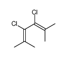 3,4-dichloro-2,5-dimethylhexa-2,4-diene结构式