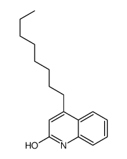 4-octyl-1H-quinolin-2-one结构式