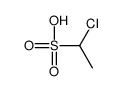 1-chloroethanesulfonic acid Structure