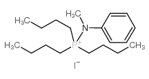 tributyl-n-methyl-n-phenylphosphoranamine iodide structure