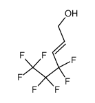 4,4,5,5,6,6,6-HEPTAFLUOROHEX-2-EN-1-OL结构式