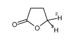 5,5-dideuteriooxolan-2-one结构式