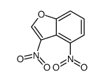3,4-二硝基苯并呋喃结构式