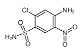 4-amino-2-chloro-5-nitrobenzenesulfonamide Structure