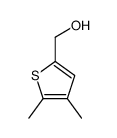 4,5-二甲基-2-噻吩甲醇结构式