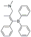 (E)-3-(Diphenylboryl)-N,N,2-trimethyl-3-phenyl-2-propen-1-amine Structure