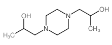 alpha,alpha-Dimethylpiperazine-1,4-diethanol Structure